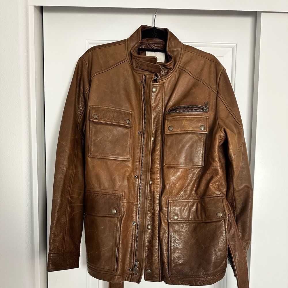 Banana Republicblic Heritage Leather Jacket